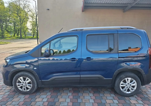 Peugeot Rifter cena 76500 przebieg: 40531, rok produkcji 2021 z Koło małe 106